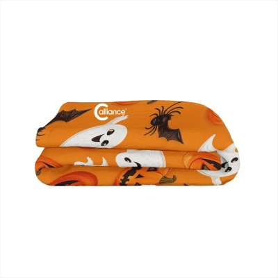 Festive Halloween Throw Blanket