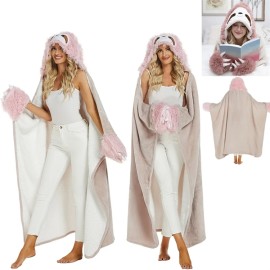 Sherpa Wearable Blanket Wrap