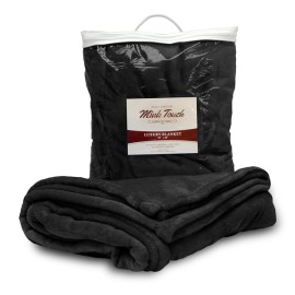 Embroidered Mink Touch Blanket