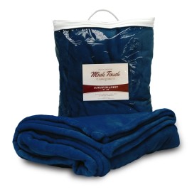 Embroidered Mink Touch Blanket