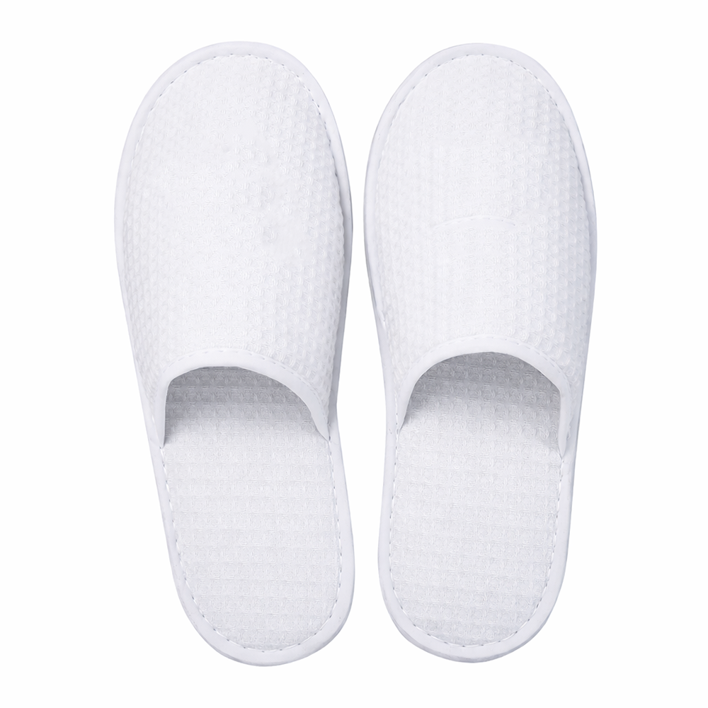 Waffle Pattern Disposable Slippers