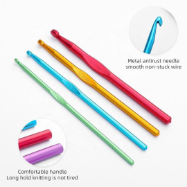 Aluminum Crochet Hook Set