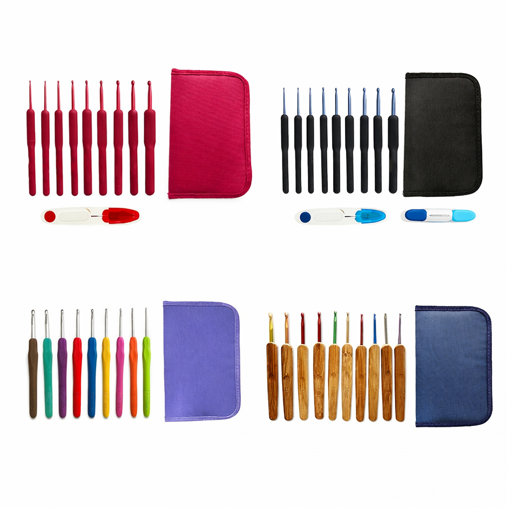 9 Piece Crochet Hook Set