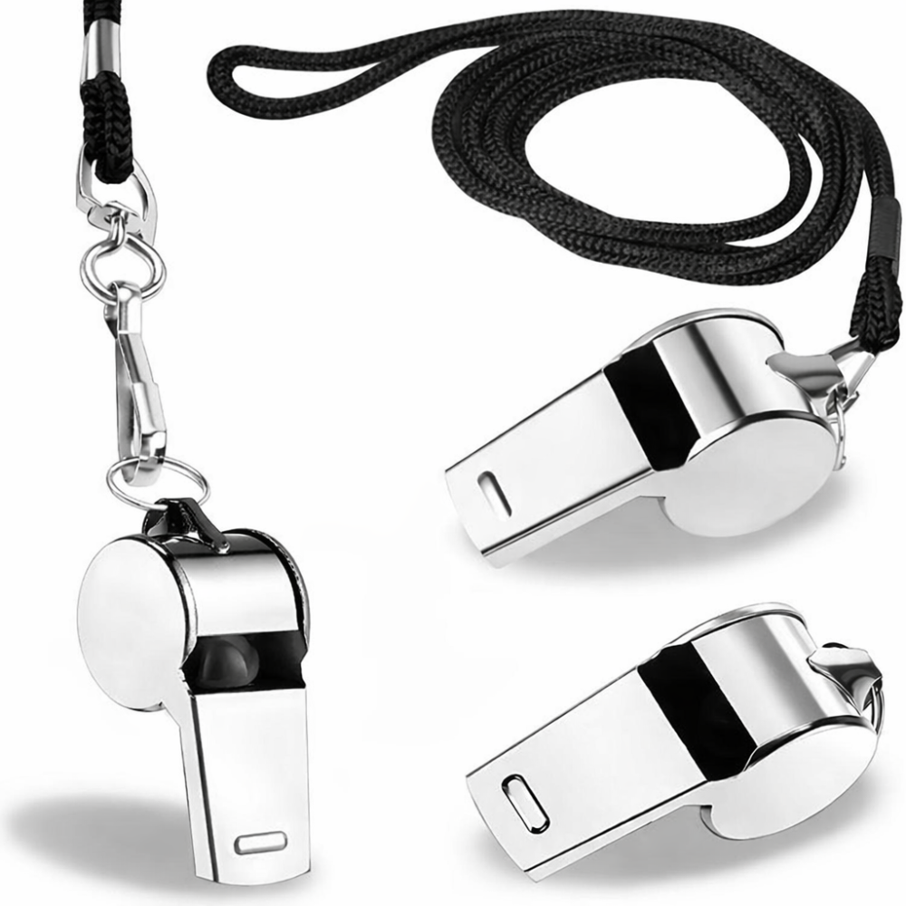 Sports Whistle with Lanyard
