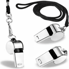 Sports Whistle with Lanyard