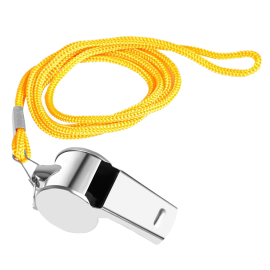 Sports Whistle with Lanyard