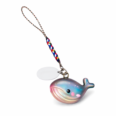Dolphin Sound Bell Charm