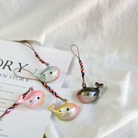 Dolphin Sound Bell Charm