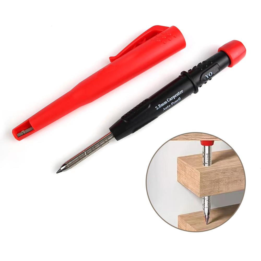 Carpenter Mechanical Pencil with Sharpener