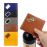Leatherette Coaster with Bottle Opener