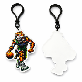 2D PVC keychain