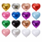 Heart Shaped Mylar Foil Balloons
