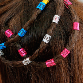 Hollow Hair Braid Ring
