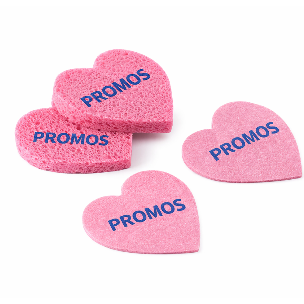 Heart Shaped Compressed Sponge