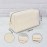 Canvas cosmetic makeup bag