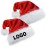 Embroidered LOGO adult Christmas hat