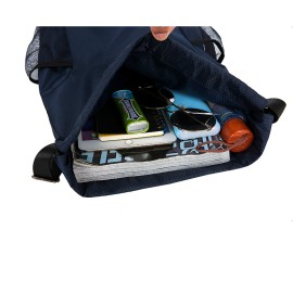 Basketball drawstring pocket
