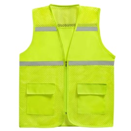 Reflective vest work clothes