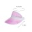 PVC One-Size Tinted Sun Visor