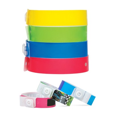Adjustable PVC L-Shaped Wristband