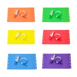 Adjustable PVC L-Shaped Wristband