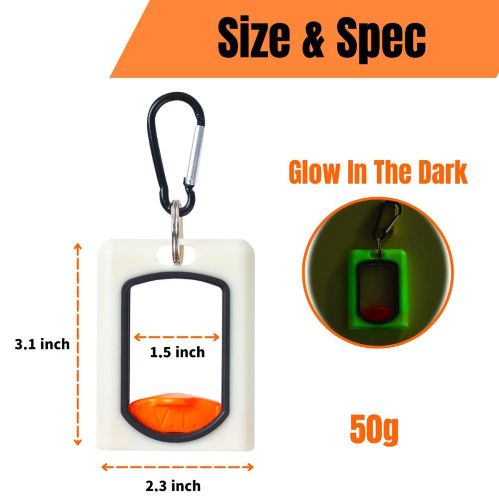 Glow-in-the-Dark Cable Clip