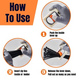 Glow-in-the-Dark Cable Clip