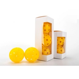 3" Custom TPE 26-Hole Durable Pickleball Balls