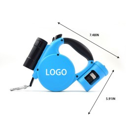 Pet Retractable Leash with Flashlight