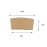 Kraft Corrugated Paper Cup Sleeve