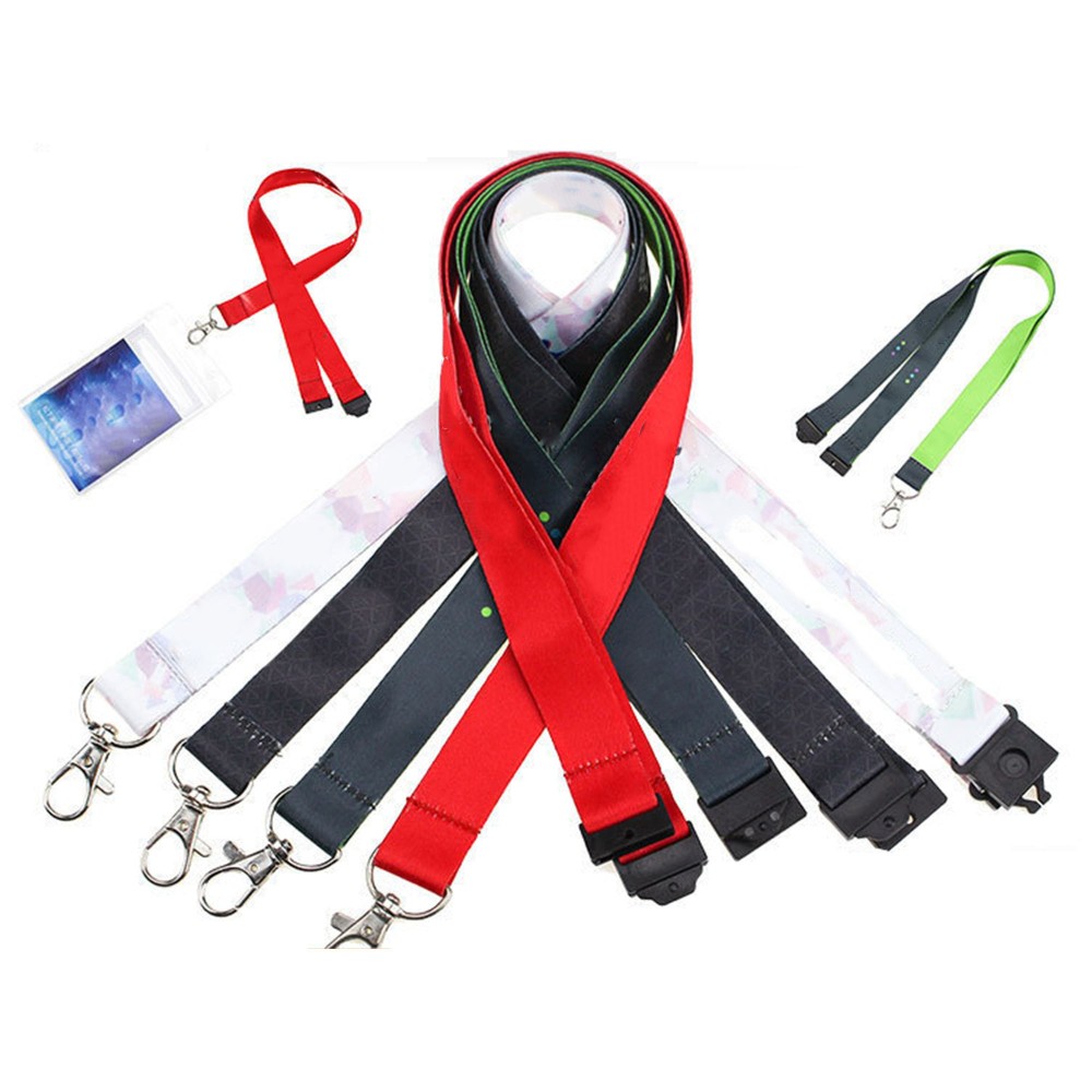 Work ID Lanyard with Safety Clip
