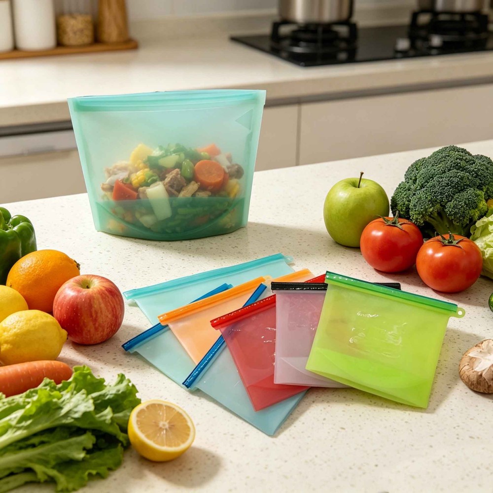 Silicone Food Preservation Bag/Food Fresh-Keeping Bag